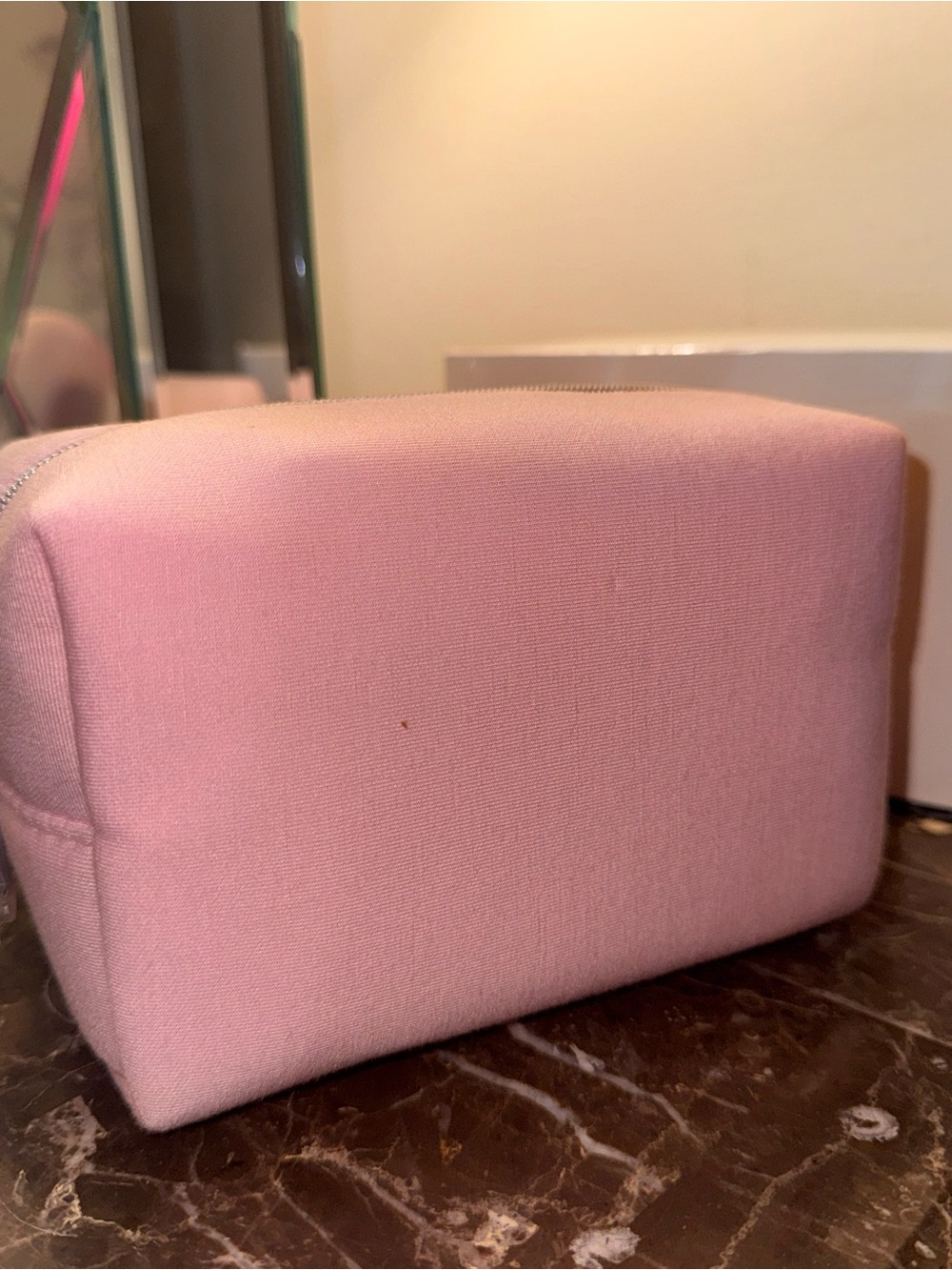 Dior Pink CD Monogram Cosmetic Case - Picture 4 of 6